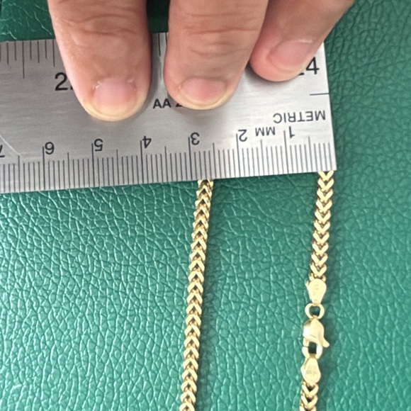 10k Gold Wheat Chain Bracelet Anklet ✨FIRM✨ - Picture 16 of 17